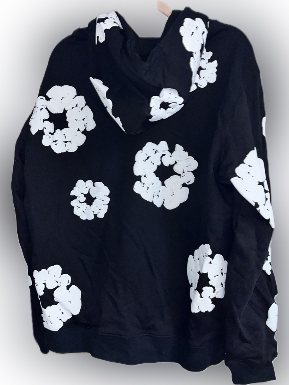 Denim Tears African Diaspora Goods Black Sweater - Green Label oversized large